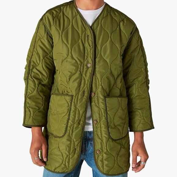 Lucky Brand Quilted Jacket - Picture 1 of 3